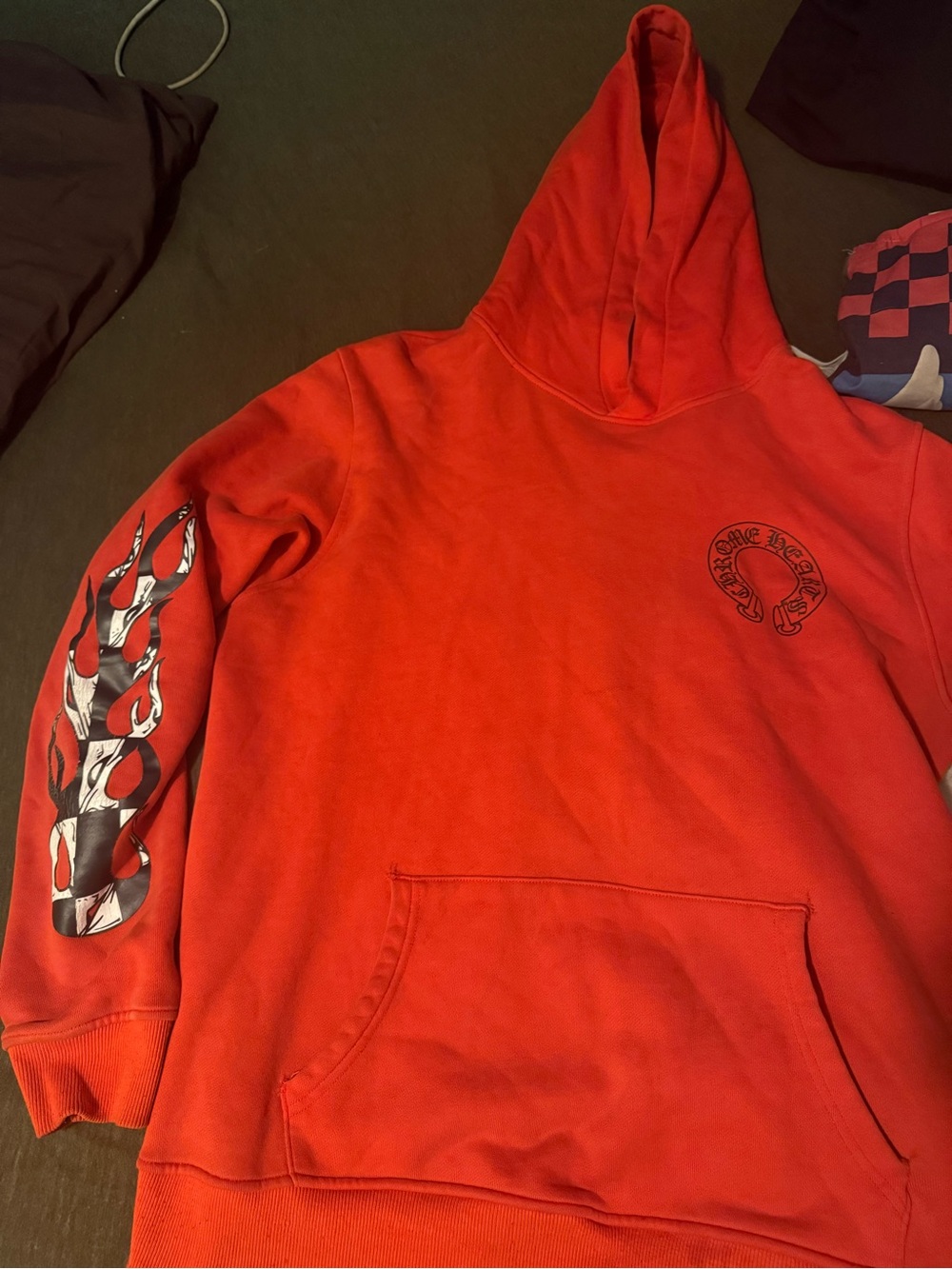 Chrome Hearts Red Mattyboy Hoodie